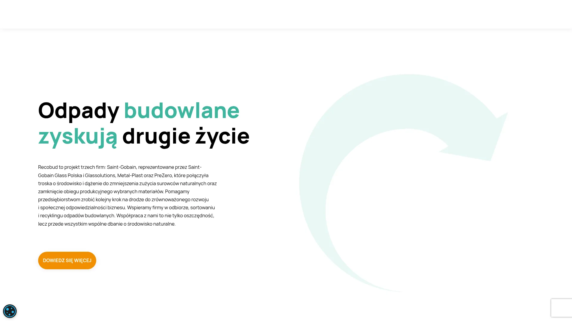 Screenshot of recobud.com