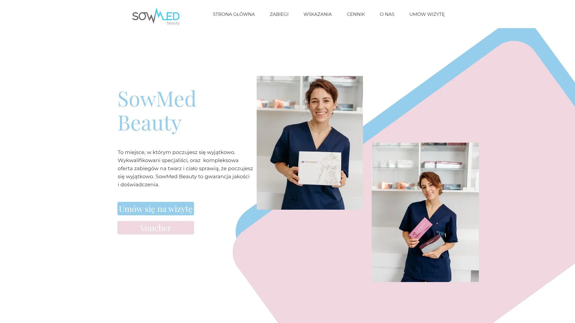 Screenshot of sowmedbeauty.pl