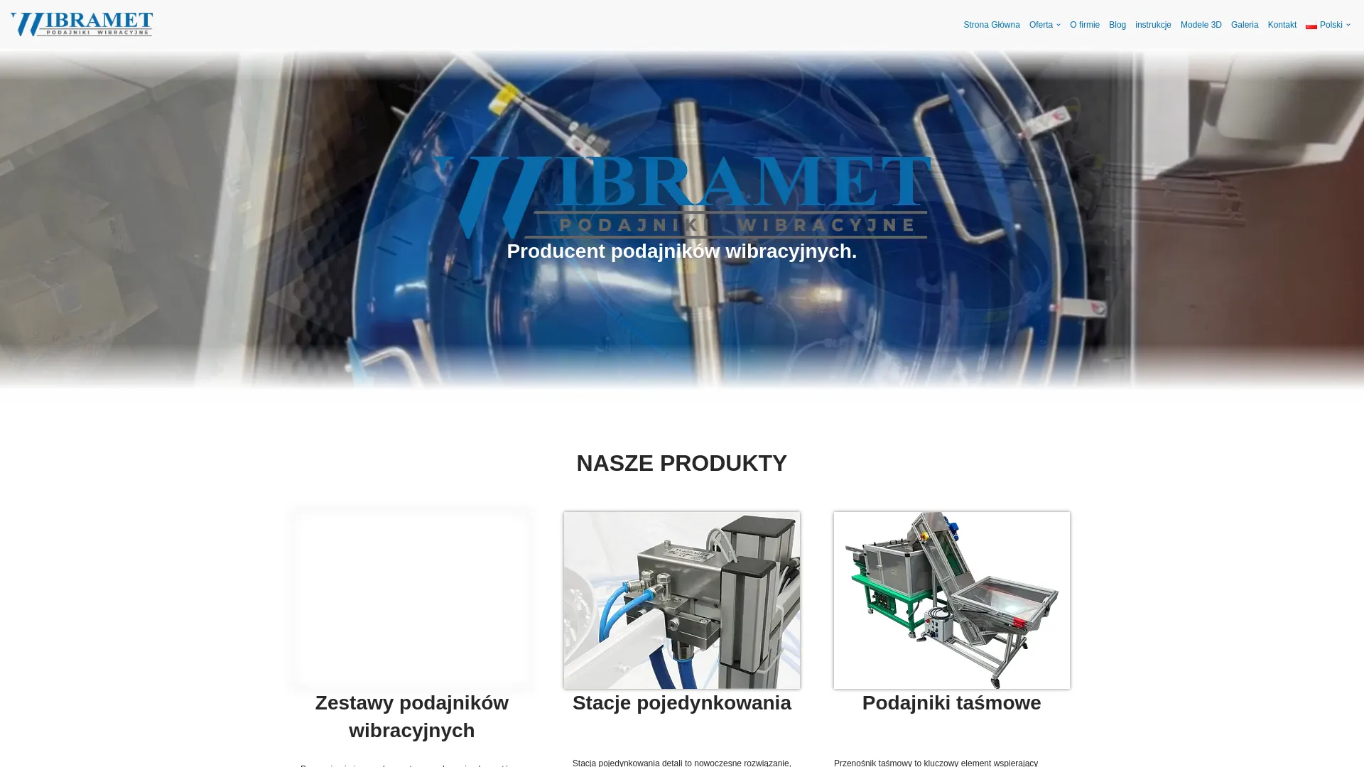 Screenshot of wibramet.pl