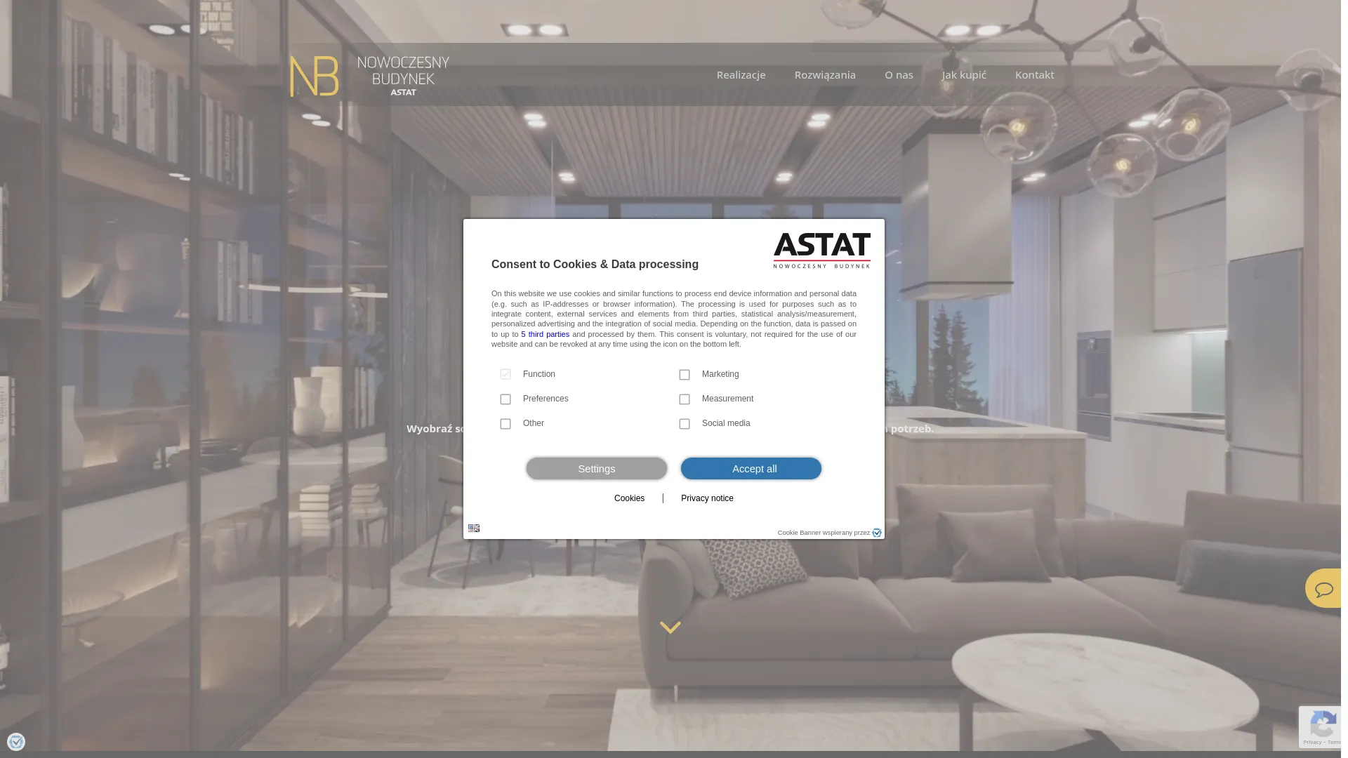 Screenshot of nowoczesny-budynek.pl