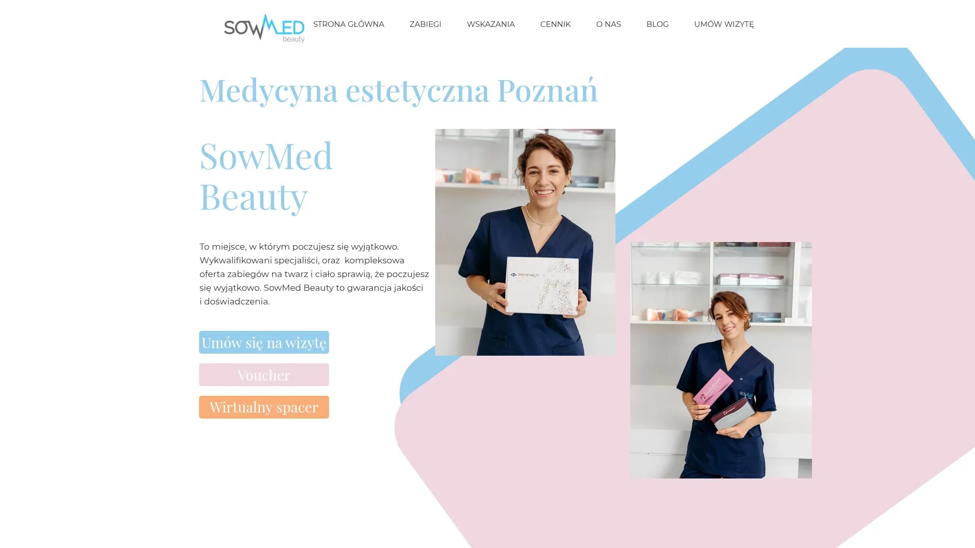 Screenshot of sowmedbeauty.pl
