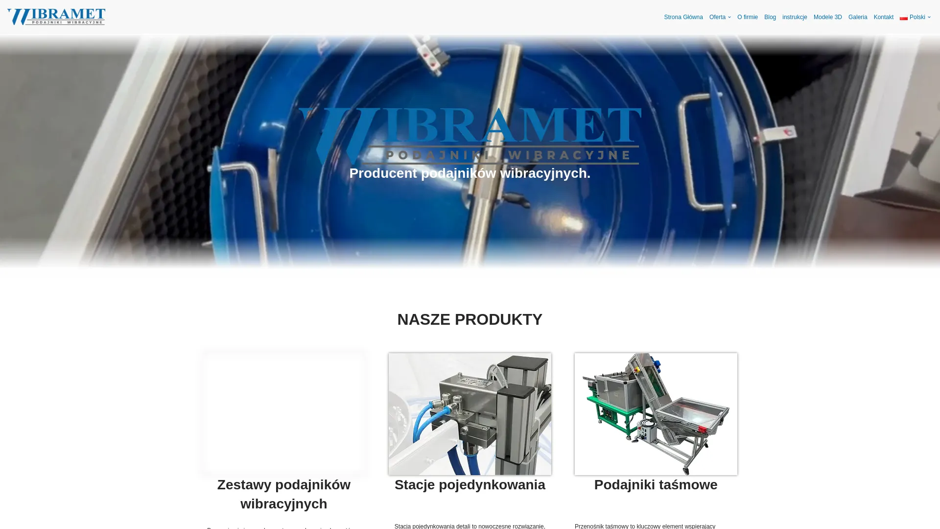 Screenshot of wibramet.pl