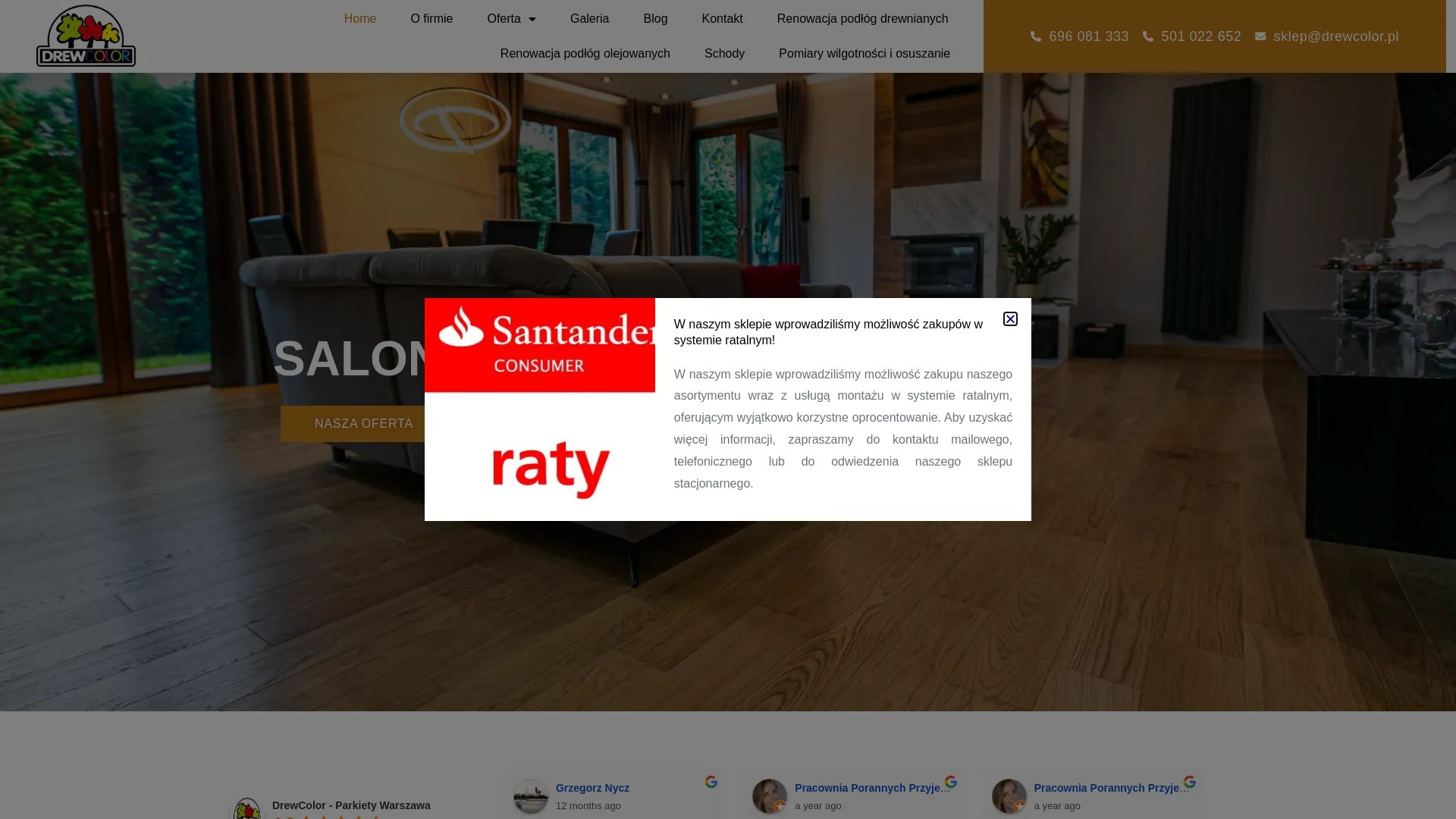 Screenshot of drewcolor.pl