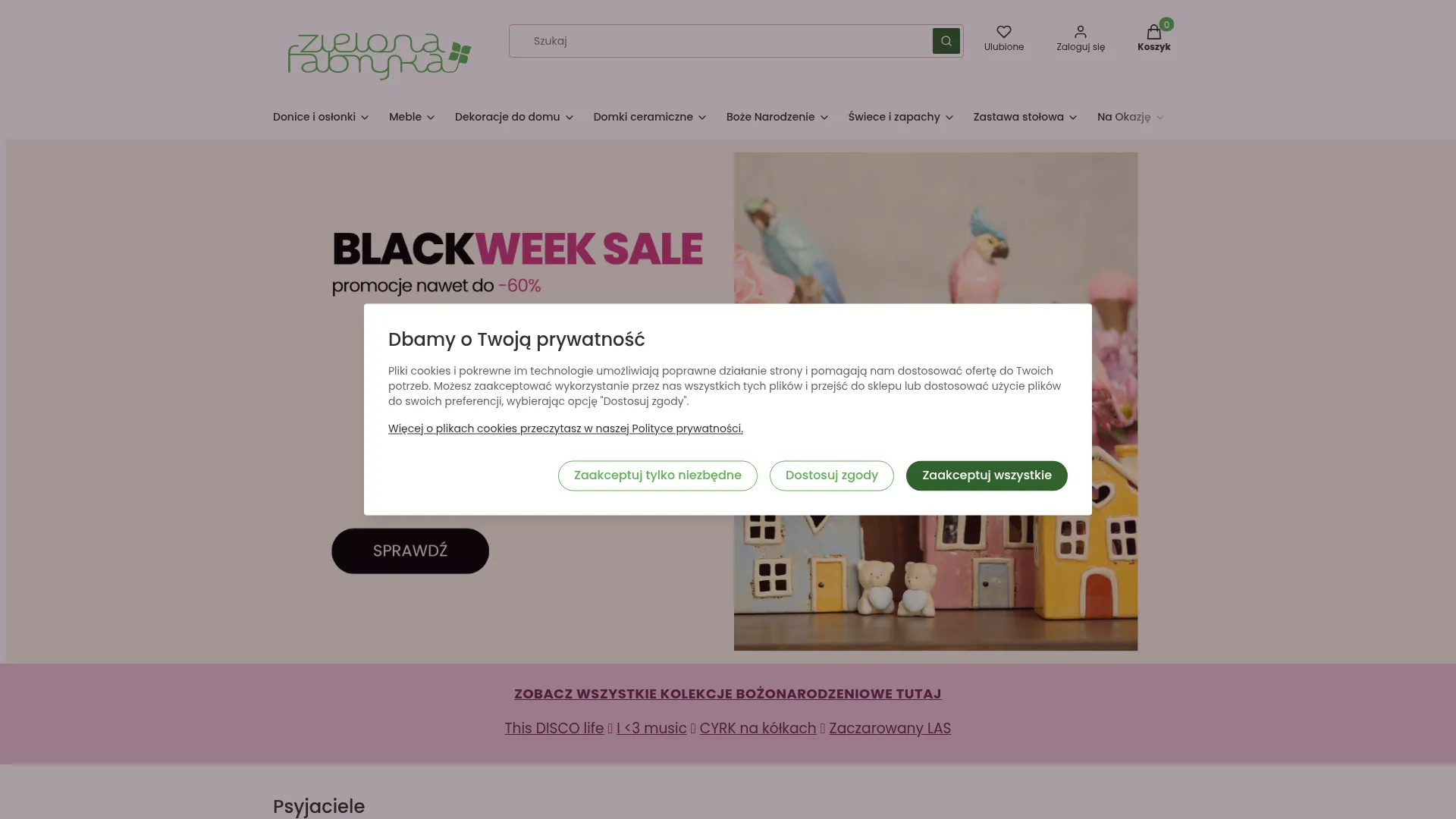 Screenshot of sklep.zielonafabryka.pl