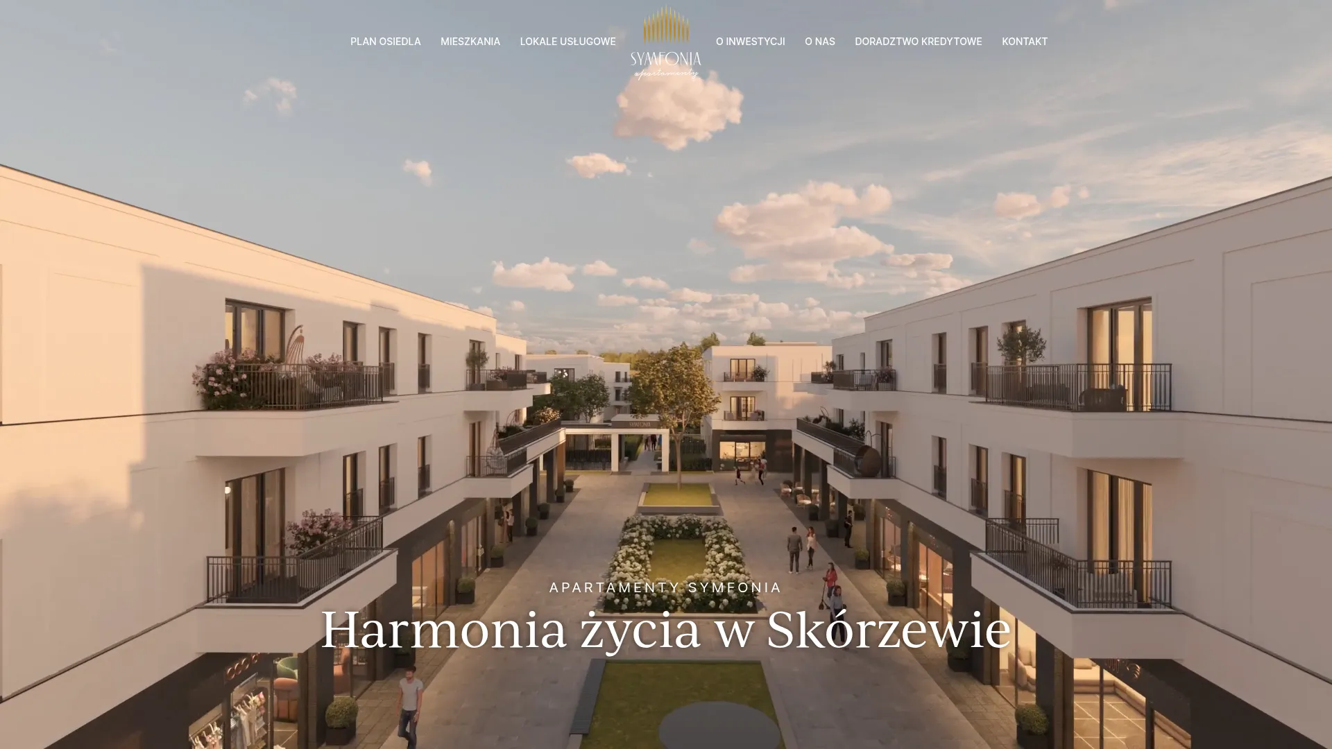 Screenshot of apartamentysymfonia.pl