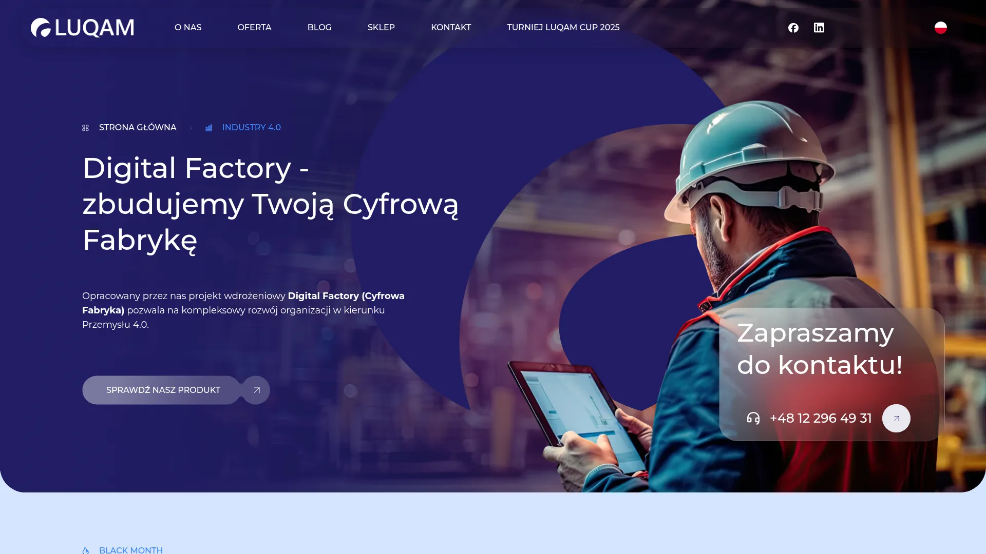 Screenshot of www.luqam.com