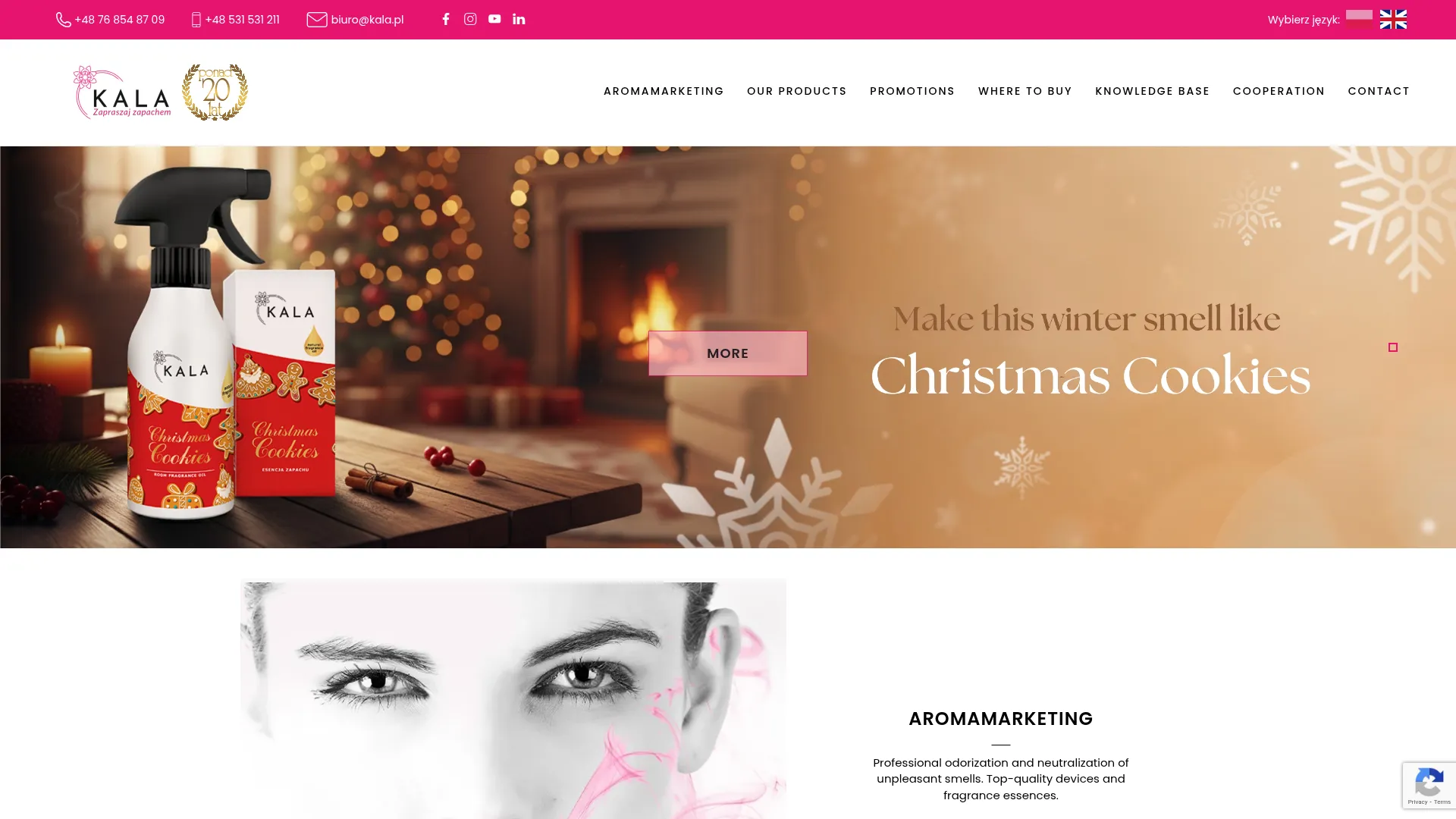 Screenshot of kala.pl