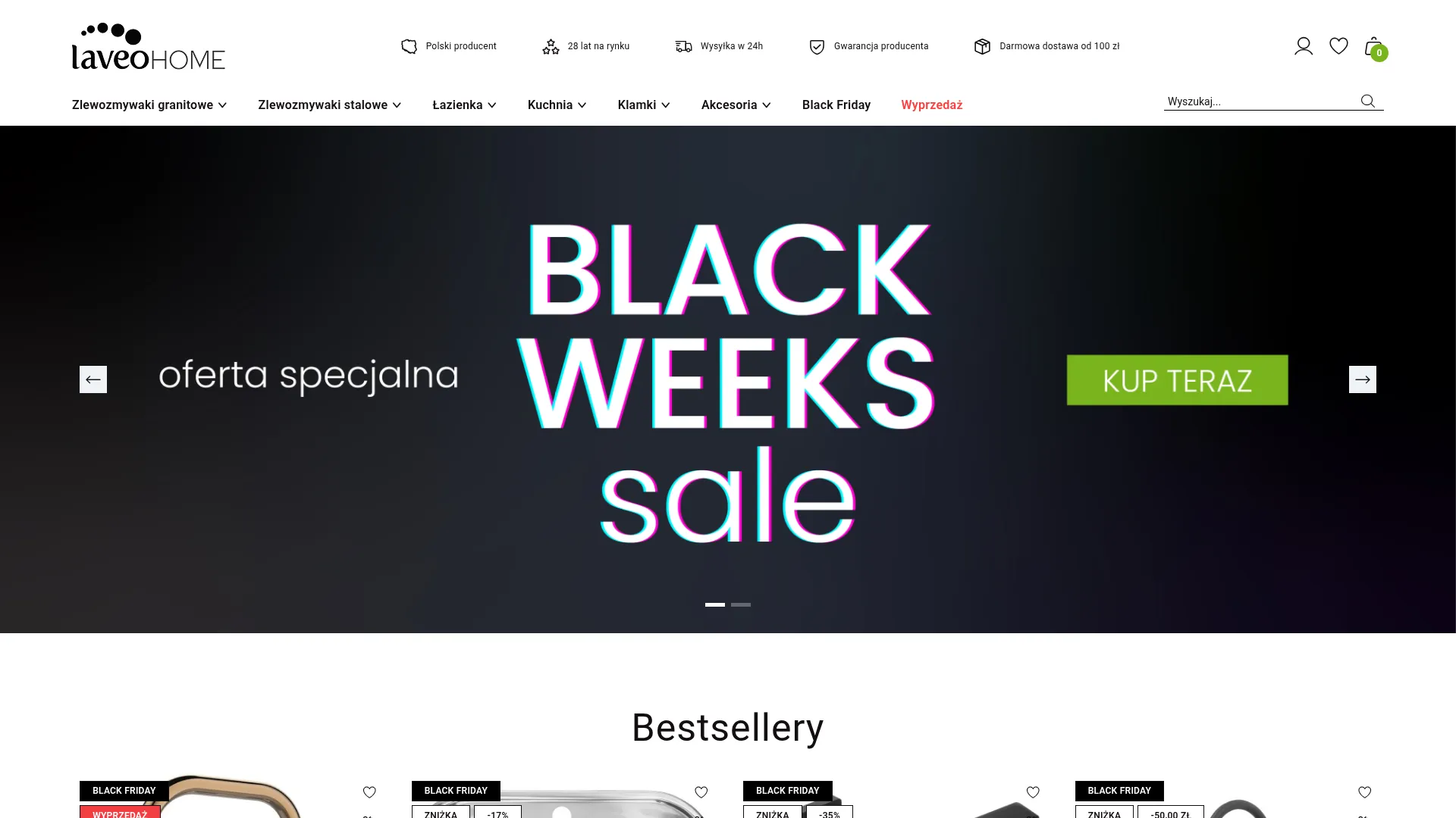 Screenshot of laveohome.pl